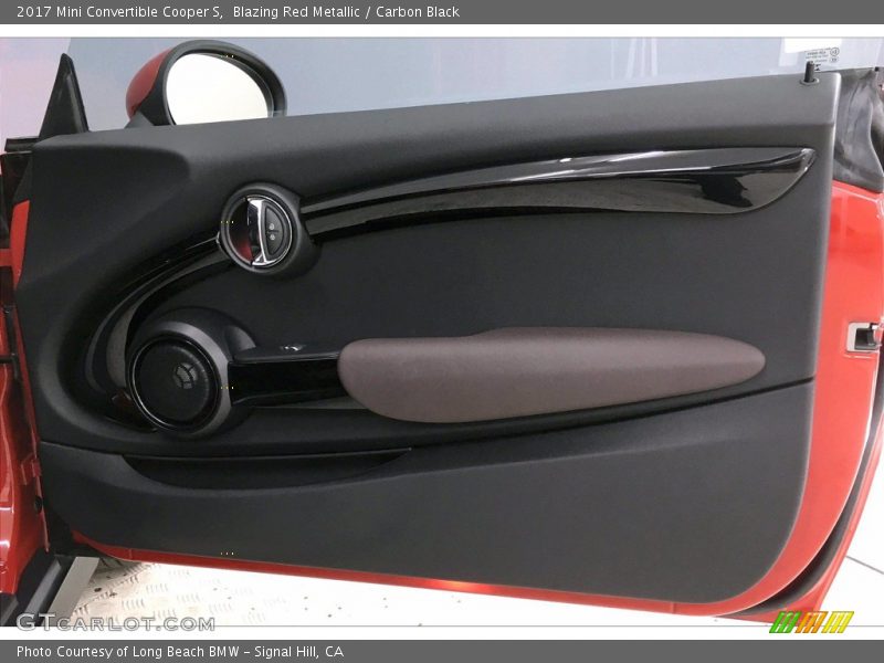 Blazing Red Metallic / Carbon Black 2017 Mini Convertible Cooper S
