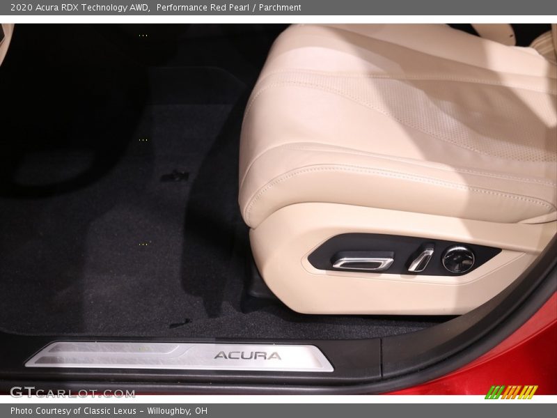 Performance Red Pearl / Parchment 2020 Acura RDX Technology AWD
