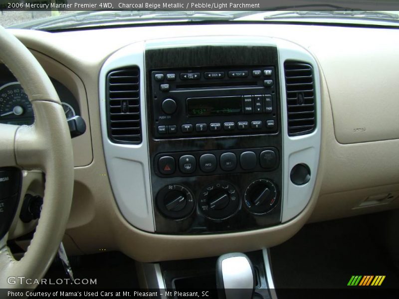 Charcoal Beige Metallic / Pebble/Light Parchment 2006 Mercury Mariner Premier 4WD