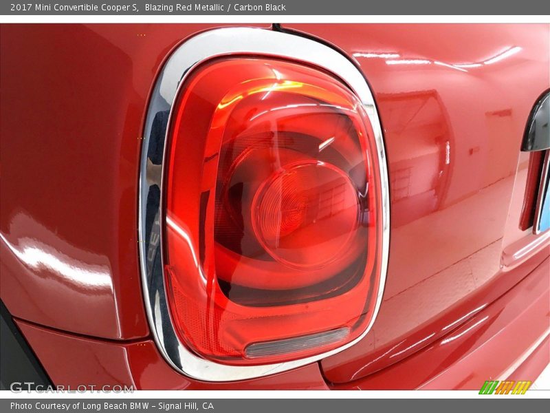 Blazing Red Metallic / Carbon Black 2017 Mini Convertible Cooper S