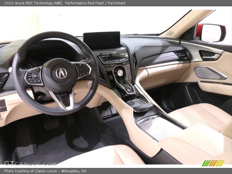 Dashboard of 2020 RDX Technology AWD