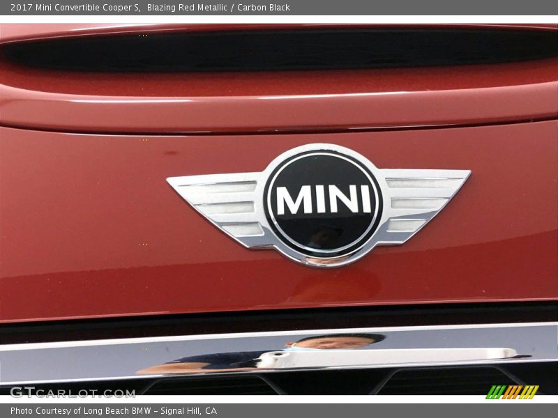 Blazing Red Metallic / Carbon Black 2017 Mini Convertible Cooper S