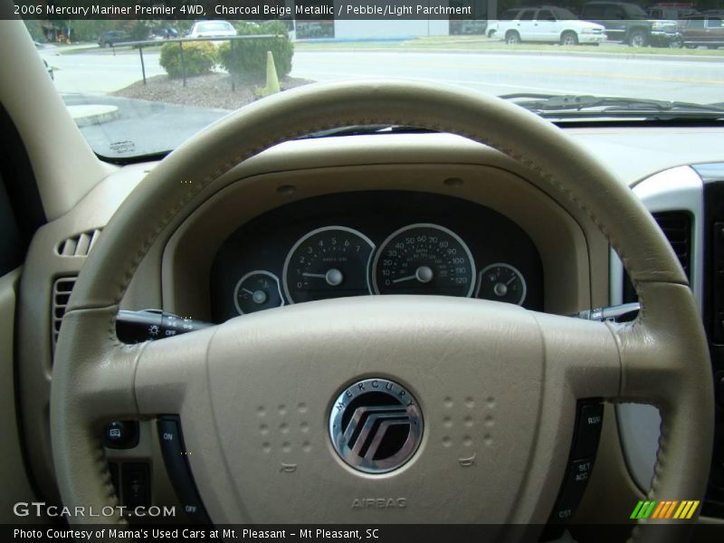 Charcoal Beige Metallic / Pebble/Light Parchment 2006 Mercury Mariner Premier 4WD