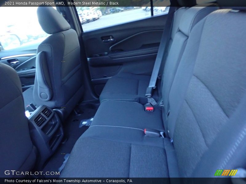 Rear Seat of 2021 Passport Sport AWD
