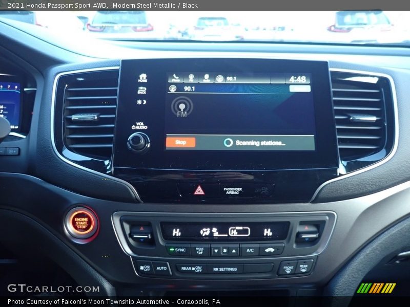 Modern Steel Metallic / Black 2021 Honda Passport Sport AWD
