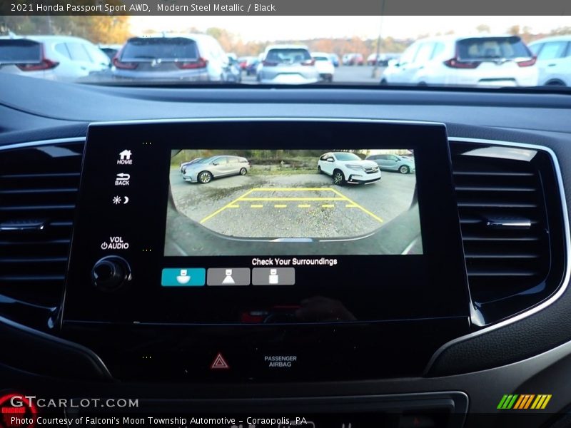 Modern Steel Metallic / Black 2021 Honda Passport Sport AWD