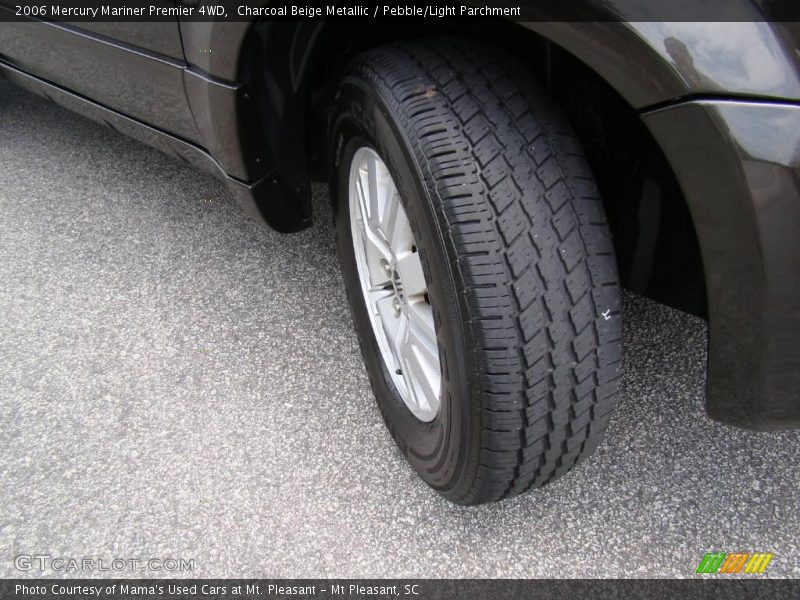 Charcoal Beige Metallic / Pebble/Light Parchment 2006 Mercury Mariner Premier 4WD