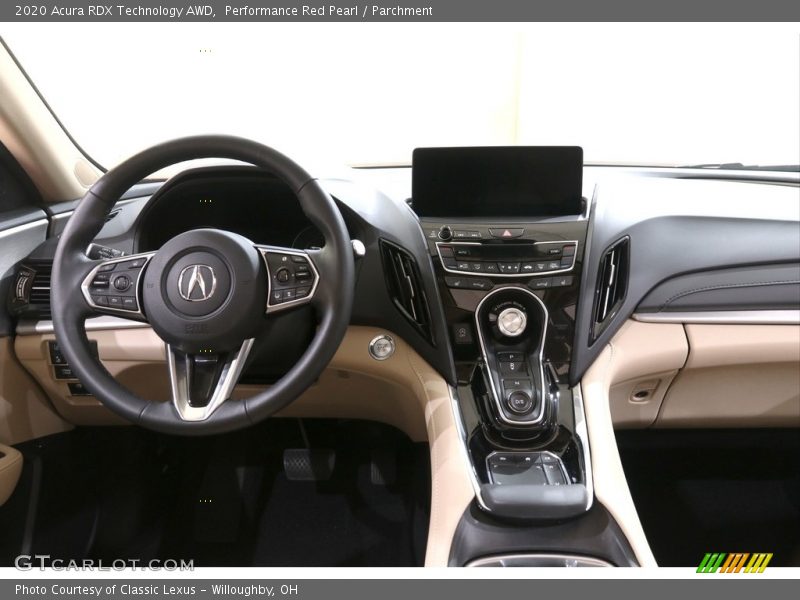 Dashboard of 2020 RDX Technology AWD