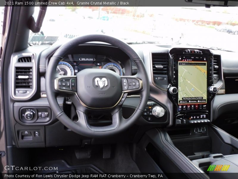 Dashboard of 2021 1500 Limited Crew Cab 4x4