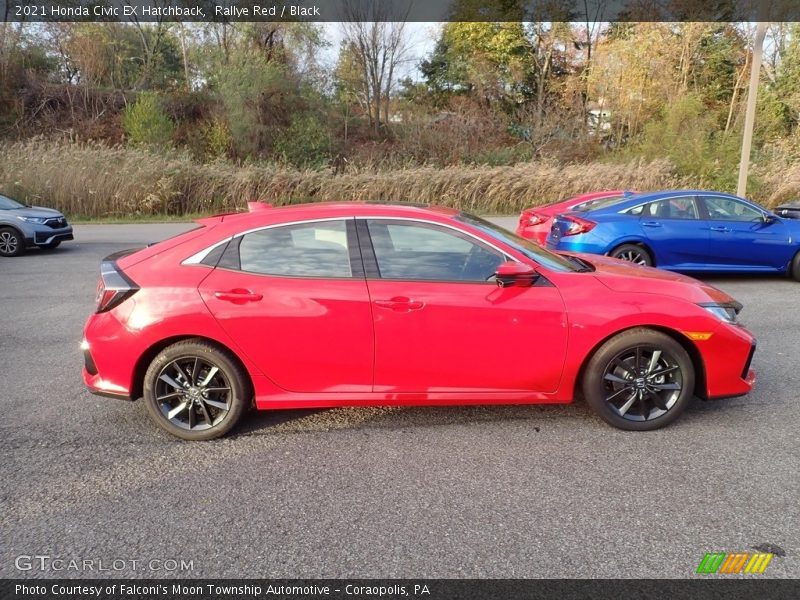  2021 Civic EX Hatchback Rallye Red