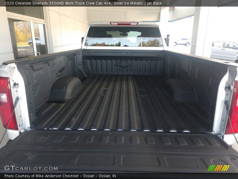 Silver Ice Metallic / Jet Black 2020 Chevrolet Silverado 3500HD Work Truck Crew Cab 4x4