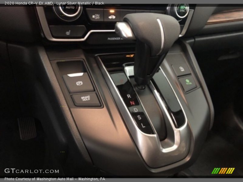 Lunar Silver Metallic / Black 2020 Honda CR-V EX AWD