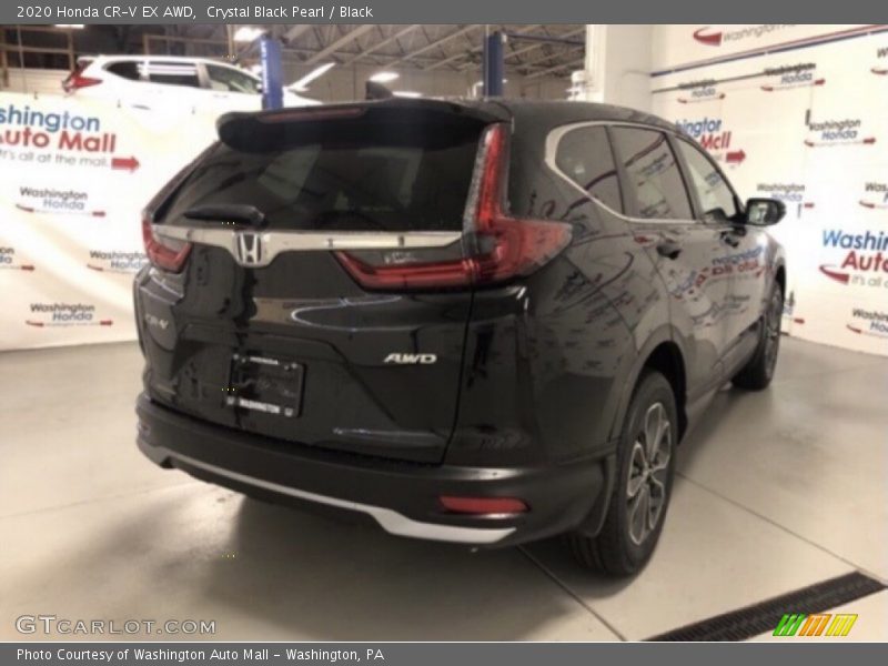 Crystal Black Pearl / Black 2020 Honda CR-V EX AWD