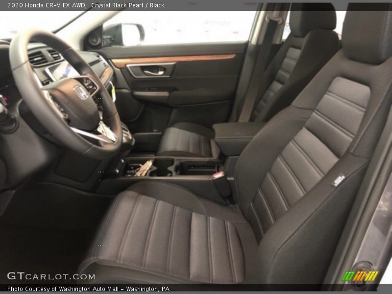 Crystal Black Pearl / Black 2020 Honda CR-V EX AWD