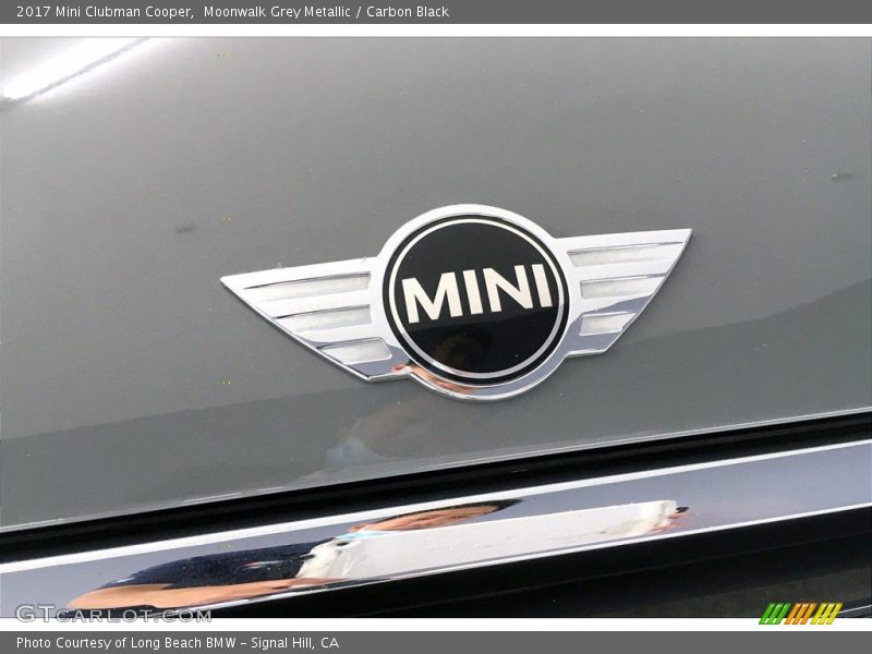 Moonwalk Grey Metallic / Carbon Black 2017 Mini Clubman Cooper