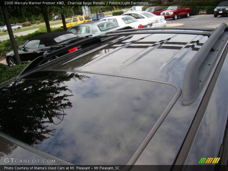Charcoal Beige Metallic / Pebble/Light Parchment 2006 Mercury Mariner Premier 4WD