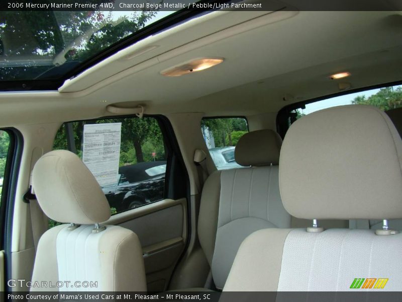 Charcoal Beige Metallic / Pebble/Light Parchment 2006 Mercury Mariner Premier 4WD