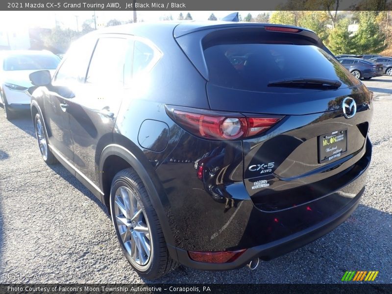 Jet Black Mica / Black 2021 Mazda CX-5 Grand Touring AWD