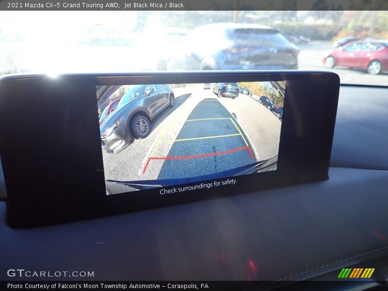 Jet Black Mica / Black 2021 Mazda CX-5 Grand Touring AWD