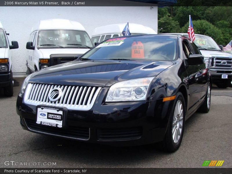 Black / Camel 2006 Mercury Milan V6 Premier