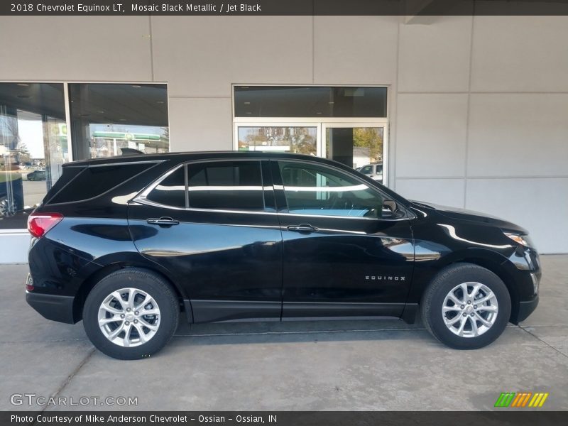 Mosaic Black Metallic / Jet Black 2018 Chevrolet Equinox LT