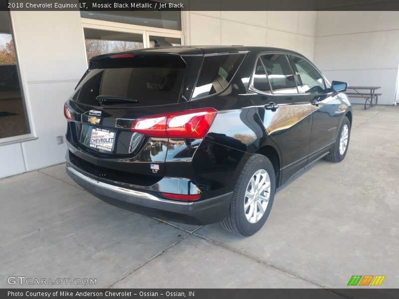 Mosaic Black Metallic / Jet Black 2018 Chevrolet Equinox LT