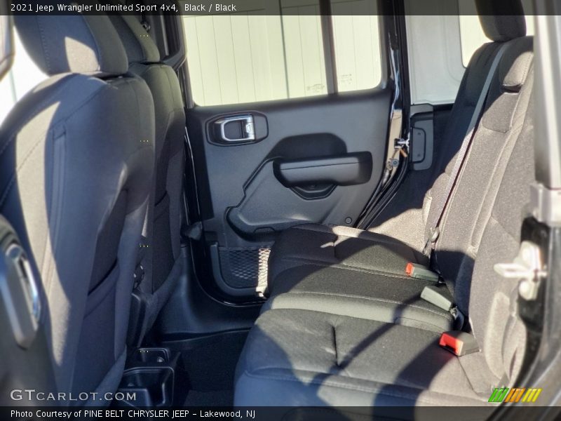 Black / Black 2021 Jeep Wrangler Unlimited Sport 4x4