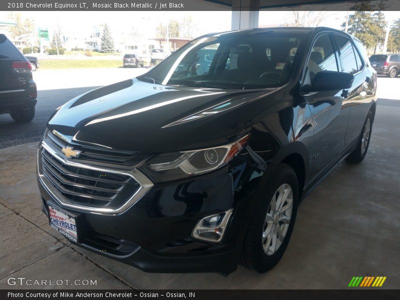 Mosaic Black Metallic / Jet Black 2018 Chevrolet Equinox LT
