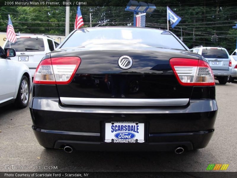 Black / Camel 2006 Mercury Milan V6 Premier