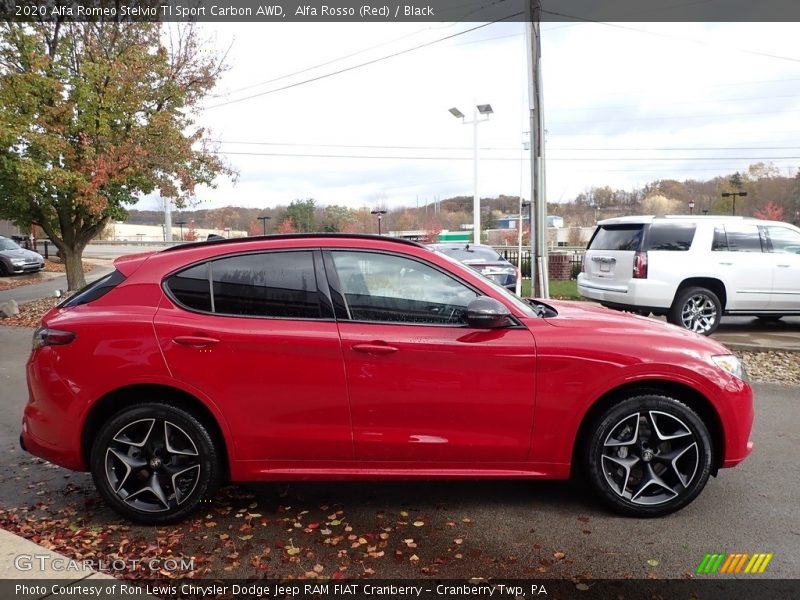  2020 Stelvio TI Sport Carbon AWD Alfa Rosso (Red)