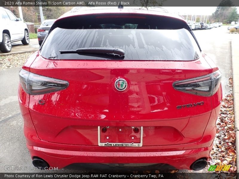 Alfa Rosso (Red) / Black 2020 Alfa Romeo Stelvio TI Sport Carbon AWD