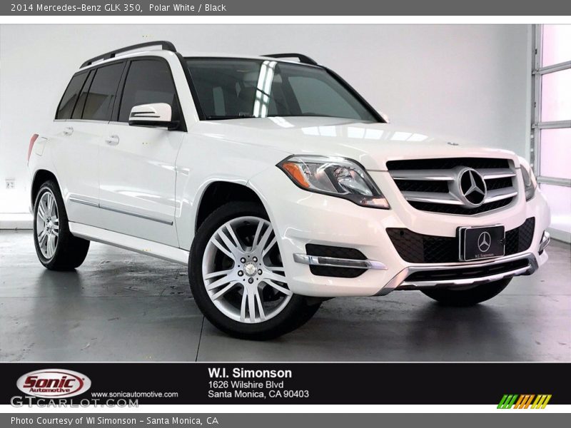 Polar White / Black 2014 Mercedes-Benz GLK 350