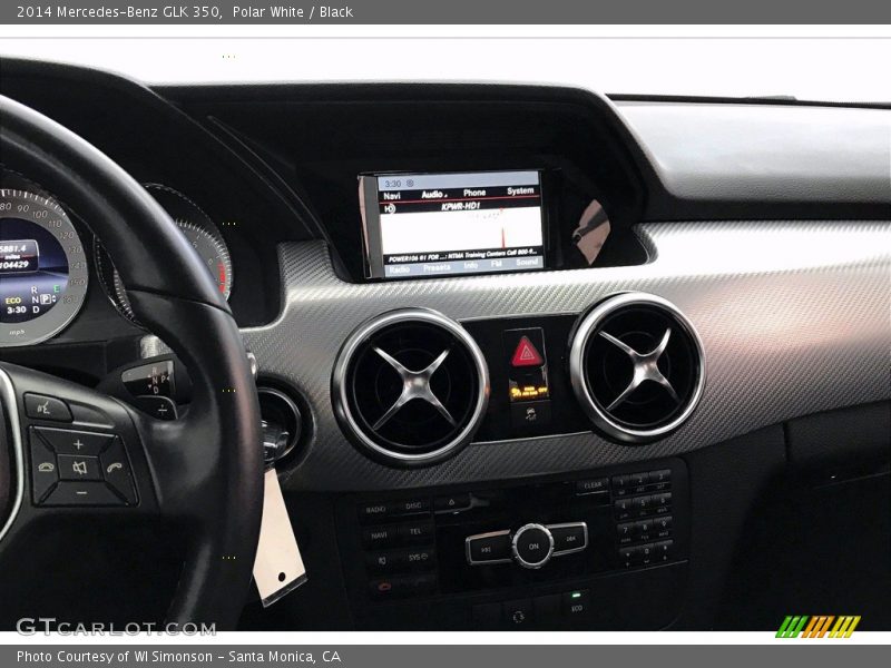 Polar White / Black 2014 Mercedes-Benz GLK 350