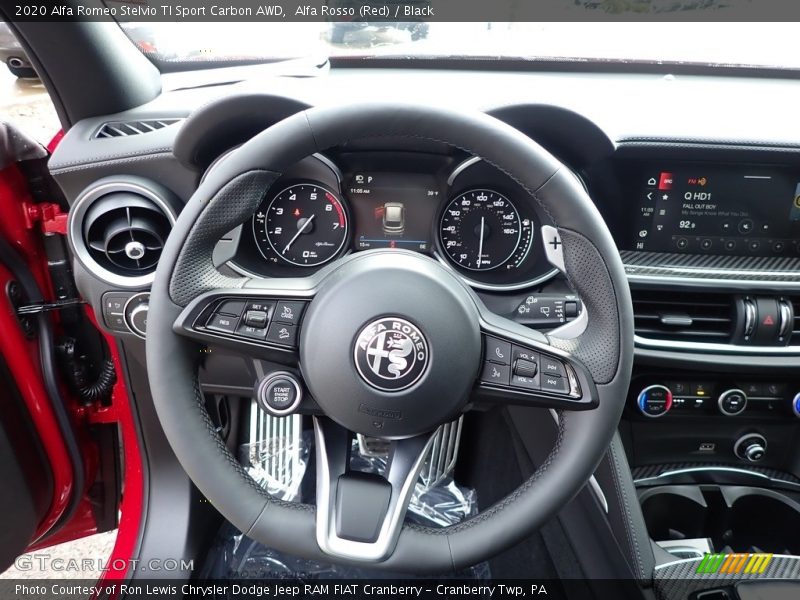  2020 Stelvio TI Sport Carbon AWD Steering Wheel