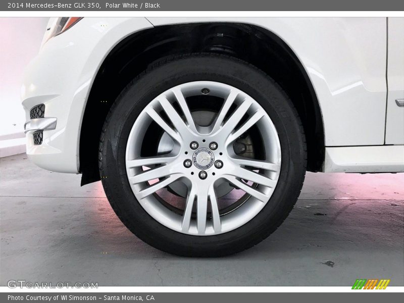 Polar White / Black 2014 Mercedes-Benz GLK 350