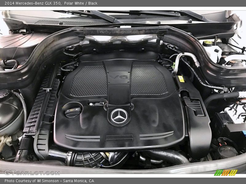 Polar White / Black 2014 Mercedes-Benz GLK 350