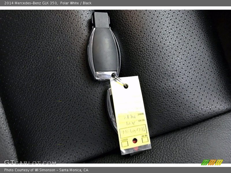 Polar White / Black 2014 Mercedes-Benz GLK 350