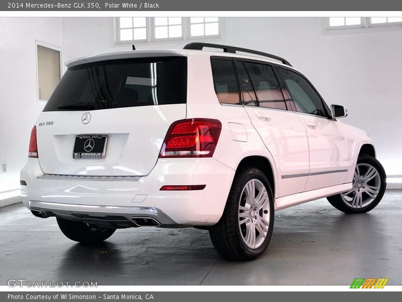 Polar White / Black 2014 Mercedes-Benz GLK 350