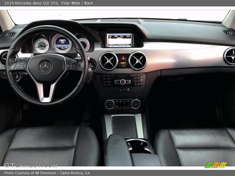 Polar White / Black 2014 Mercedes-Benz GLK 350