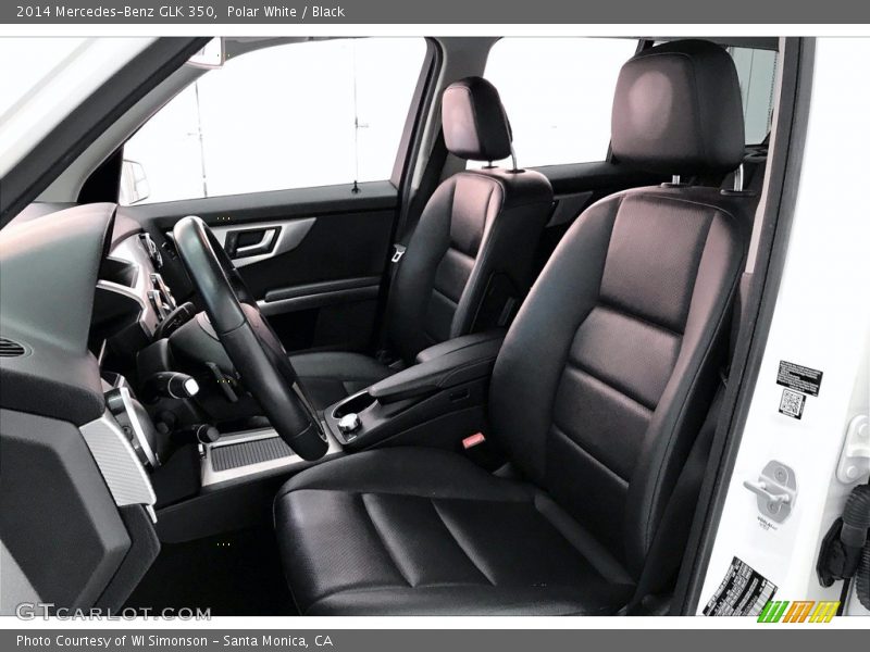 Polar White / Black 2014 Mercedes-Benz GLK 350