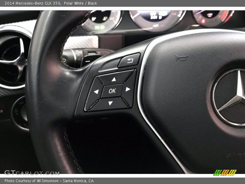 Polar White / Black 2014 Mercedes-Benz GLK 350