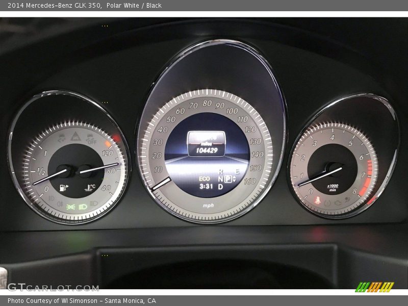 Polar White / Black 2014 Mercedes-Benz GLK 350