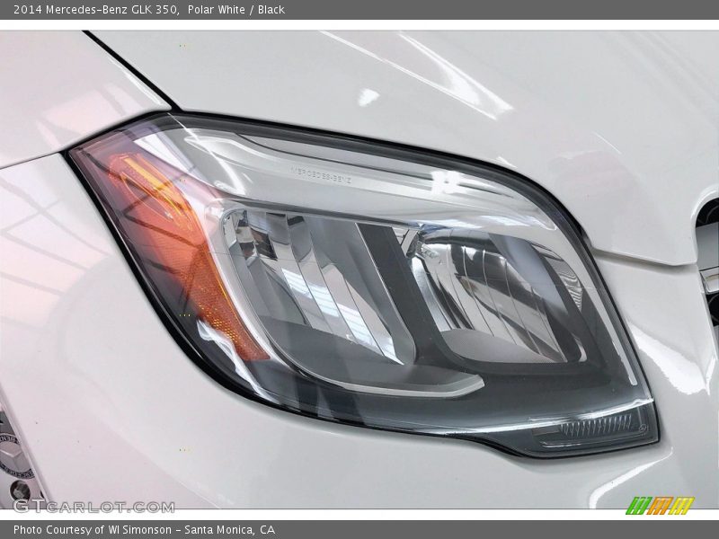 Polar White / Black 2014 Mercedes-Benz GLK 350