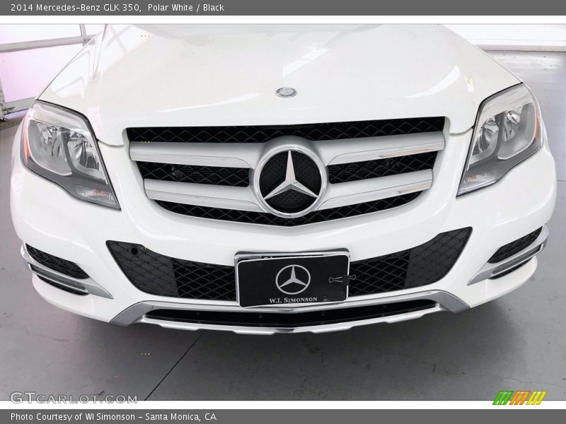 Polar White / Black 2014 Mercedes-Benz GLK 350