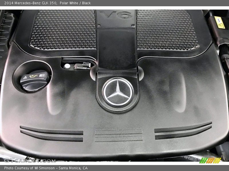 Polar White / Black 2014 Mercedes-Benz GLK 350