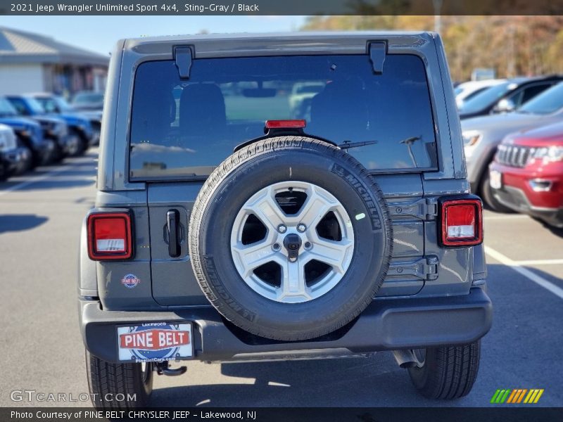 Sting-Gray / Black 2021 Jeep Wrangler Unlimited Sport 4x4