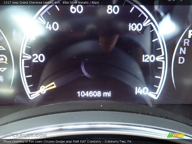 Billet Silver Metallic / Black 2017 Jeep Grand Cherokee Limited 4x4