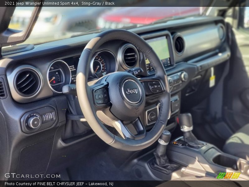 Sting-Gray / Black 2021 Jeep Wrangler Unlimited Sport 4x4