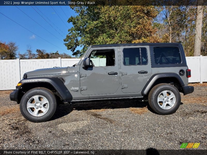  2021 Wrangler Unlimited Sport 4x4 Sting-Gray