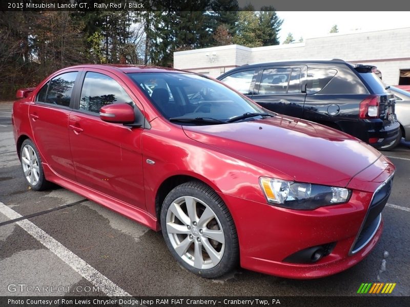Front 3/4 View of 2015 Lancer GT